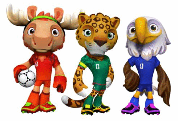 The official Mascot of the 2018 World Cup - Zabivaka the Wolf